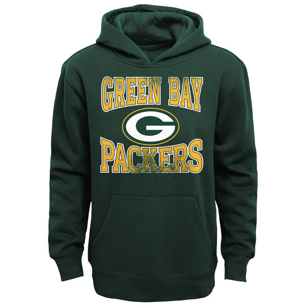 Men Green Bay Packers Home Turf Pullover Hoodie Green->green bay packers->NFL Jersey